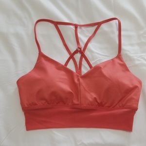 Alo yoga sport bralette-salmon color